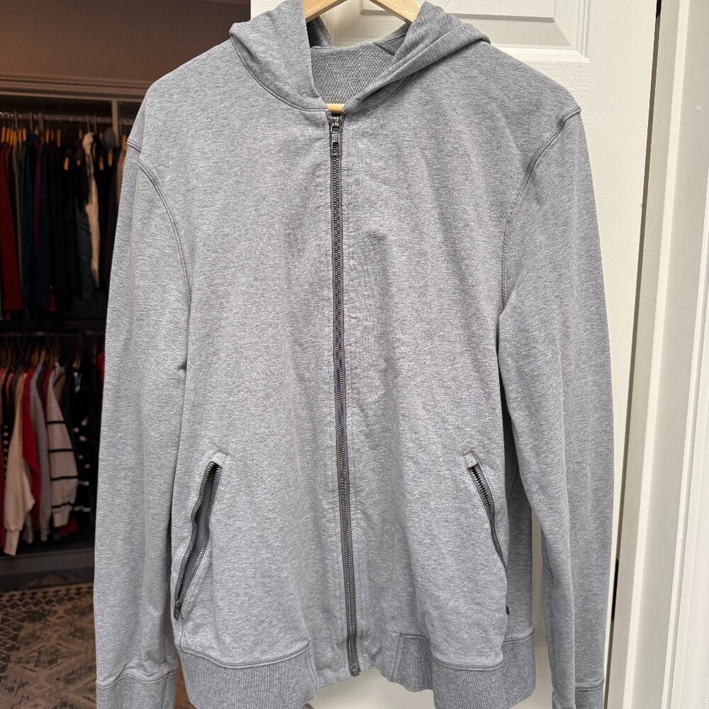 Men's Lululemon Grey Hoodie - Size L